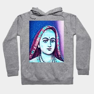 Adi Shankara Snowy Portrait | Adi Shankara Artwork 13 Hoodie